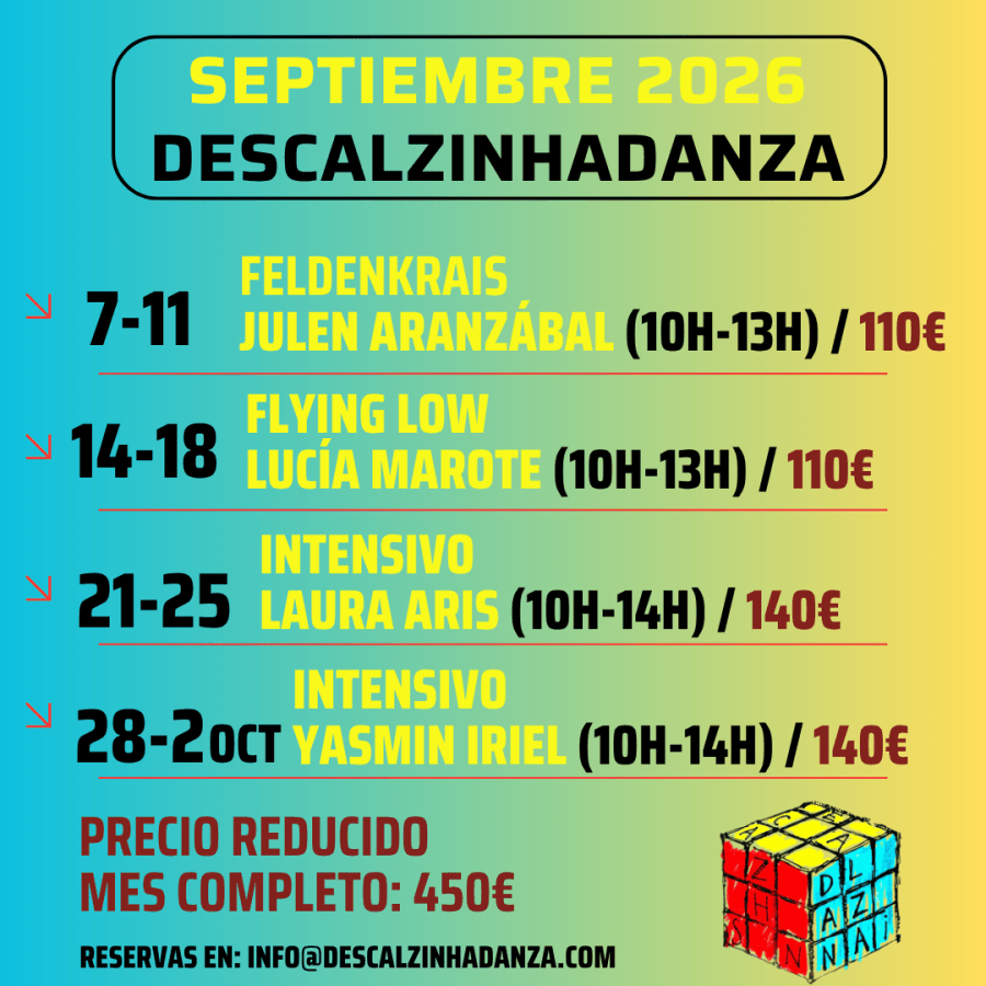 Septiembre 2026 en Descalzinhadanza